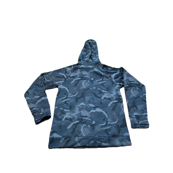 All In Motion Boys Size L 10/12 Pullover Black/gray Camo Hoodie - Picture 4 of 4
